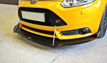 Racing накладка переднего бампера Ford Focus MK3 ST дорест. вер. 2 фото