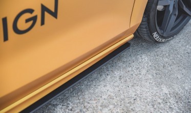 Листвы под пороги Racing Durability Ford Focus 4 ST / ST-line фото