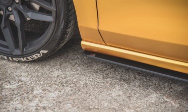 Листвы под пороги + накладки Racing Durability Ford Focus 4 ST / ST-line фото