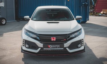 Racing диффузор переднего бампера Honda Civic X Type R фото