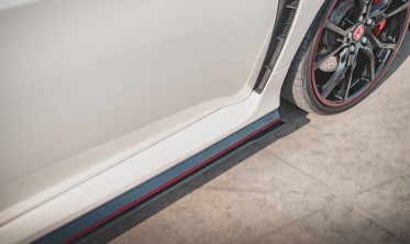 Накладки (лістви) під пороги Racing Honda Civic X Type R фото