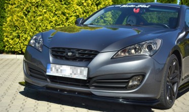 Тюнінговий дифузор переднього бампера Hyundai Genesis Coupe MK1 фото