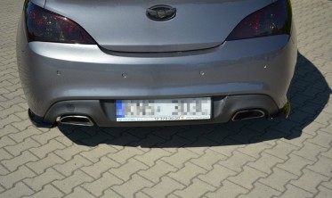 Тюнинговые накладки на задний бампер Hyundai Genesis Coupe MK1 фото