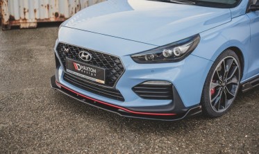 Передний диффузор Hyundai I30 MK3 N Hatchback / Fastback вар. 3 фото