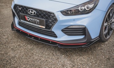 Тюнинг накладка на передний бампер Hyundai I30 MK3 N вар. 5 фото