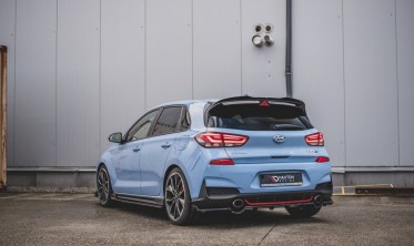 Тюнінговий задній дифузор Hyundai I30 MK3 N фото
