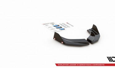 Комплект накладок на край заднего бампера Hyundai I30 MK3 N вар. 6 фото