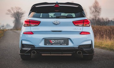 Комплект накладок заднього бампера Hyundai I30 MK3 N вар. 7 фото