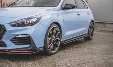 Лістви на пороги Hyundai I30 MK3 / MK3 FL N версія вар. 4 фото