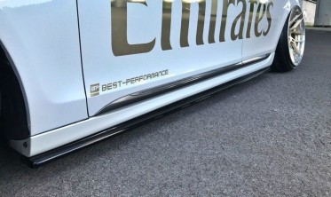 Бічні накладки під пороги Lexus GS 300 Mk3 рестайл фото