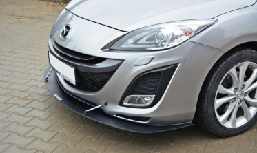 Диффузор переднего бампера Mazda 3 mk2 Sport (дорест.) вер.2 фото