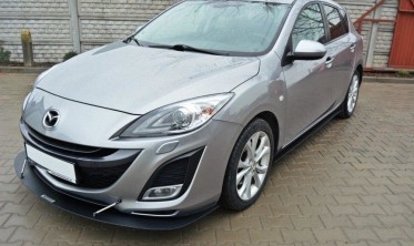 Диффузоры порогов Mazda 3 mk2 Sport (дорест.)  фото