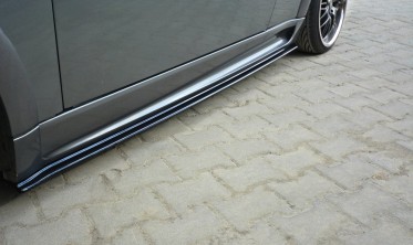 Тюнинг накладки под боковые пороги Mini R53 Cooper S JCW фото