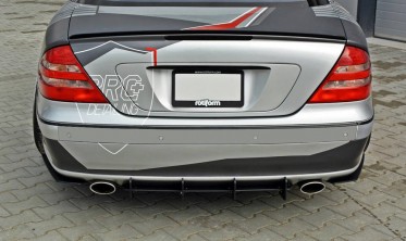 Центральний дифузор заднього бампера Mercedes CL C215 фото
