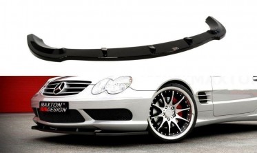 Тюнинговая накладка под передний бампер Mercedes SL R230 AMG фото