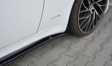 Накладки під бічні пороги Maserati Quattroporte MK5 рестайл фото