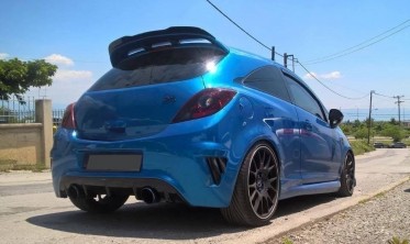 Накладка на спойлер Opel Corsa D, E OPC / VXR фото