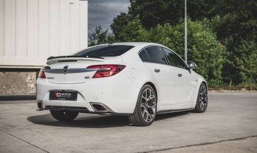 Накладка на задний бампер Opel Insignia MK1 рестайл версия OPC фото