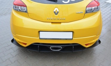 Бічні накладки заднього бампера Renault Megane 3 версія RS фото