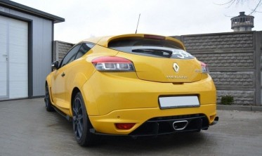 Бічні накладки заднього бампера Renault Megane 3 версія RS фото
