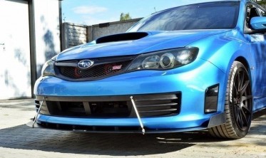 Racing дифузор переднього бампера Subaru Impreza WRX STI фото