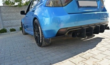 Бічні накладки заднього бампера Subaru Impreza WRX STI фото
