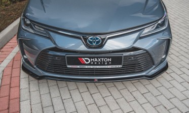 Передняя накладка на бампер Toyota Corolla XII Sedan фото