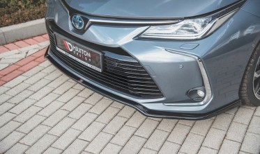 Передняя накладка на бампер Toyota Corolla XII Sedan фото