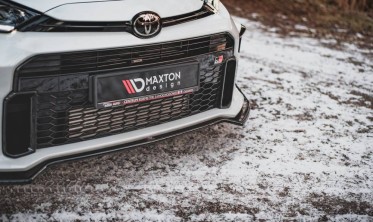 Диффузор + накладки на передний бампер Toyota GR Yaris MK4 фото