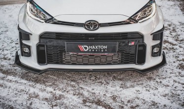 Диффузор + накладки на передний бампер Toyota GR Yaris MK4 фото