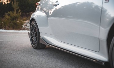Тюнинговые диффузоры + накладки под пороги Toyota GR Yaris MK4 фото