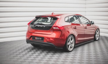 Бічні накладки на задній бампер Volvo V40 фото