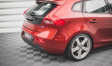 Бічні накладки на задній бампер Volvo V40 фото