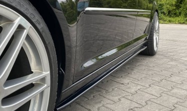Боковые накладки под пороги Volkswagen Caddy MK3 рестайл фото