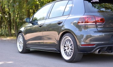 Накладки под пороги Volkswagen Golf 6 GTI/ GTD фото