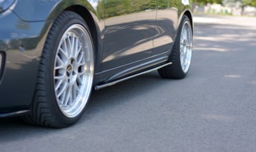 Накладки под пороги Volkswagen Golf 6 GTI/ GTD фото