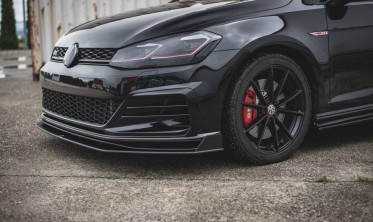 Передний диффузор Racing Durability VW Golf 7 GTI TCR фото