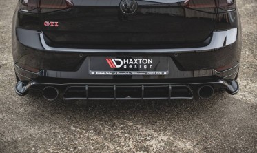 Центральный задний диффузор Racing Durability VW Golf 7 GTI TCR фото