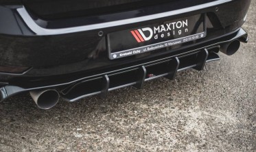 Центральный задний диффузор Racing Durability VW Golf 7 GTI TCR фото