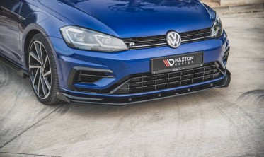 Передний диффузор + накладки на бампер Racing Durability VW Golf 7 FL R / R-Line фото