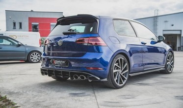 Боковые накладки на задний бампер Racing Durability VW Golf 7 рест. R фото
