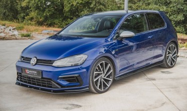 Листвы под пороги Racing Durability VW Golf 7 R / R-Line рест.  фото