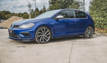 Лістви + накладки під пороги Racing Durability VW Golf 7 R/R-Line рест. фото
