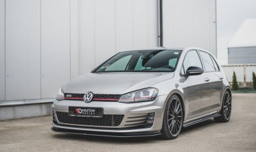 Накладка на передний бампер Racing Durability VW Golf 7 GTI фото