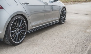 Боковые накладки под пороги Racing Durability VW Golf 7 GTI фото