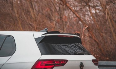 Тюнинговый спойлер крышки багажника VW Golf 8 для версии GTI фото