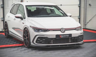 Накладка Racing Durability під передній бампер VW Golf 8 GTI/R-Line фото