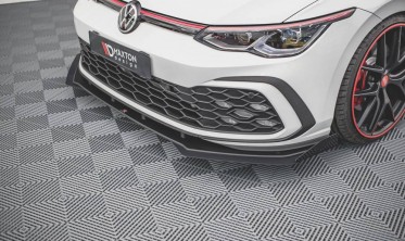 Racing дифузор + накладки на передній бампер VW Golf 8 GTI/R-Line фото