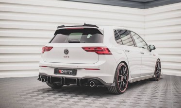 Центральная задняя накладка Racing Durability на бампер VW Golf 8 GTI фото