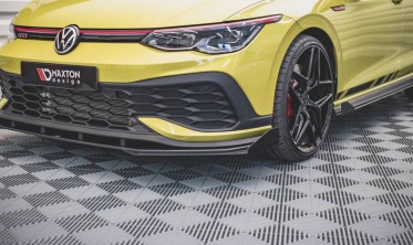 Передний диффузор + накладки Racing VW Golf 8 GTI Clubsport фото